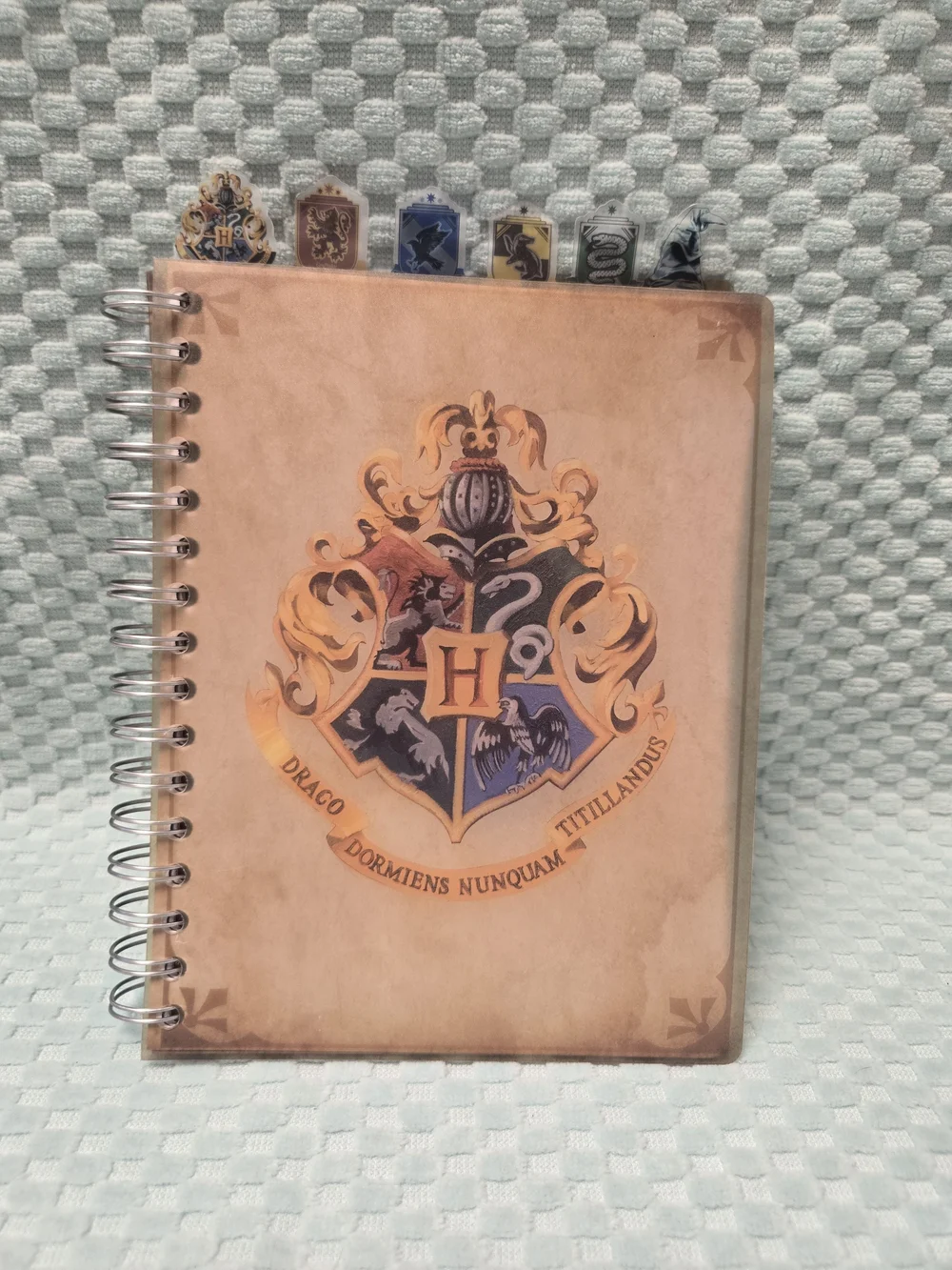 Hogwarts Crest Spiral Notebook/ Journal
